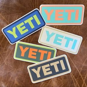 YETI Brand Stickers (31 pack)